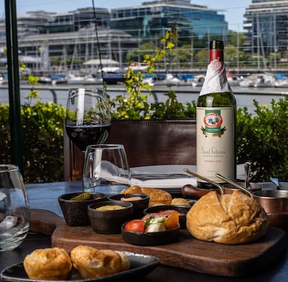 La privilegiada vista de Cabaña Las Lilas.