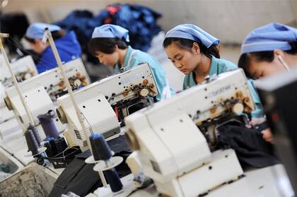 La producción china se desacelera