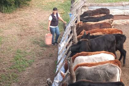 La productora tiene un emprendimiento ganadero junto a su hermano