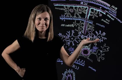 La profesora Noelia Valle es la creadora del sitio de divulgación científica La Pizarra de Noe