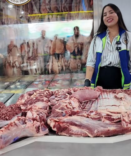 La promoción de Cabaña Don Theo, donde venden media res familiar