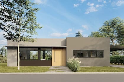 La propiedad en Manzanares tiene grandes ventanales, tres cuartos con vista al jardín y tres baños