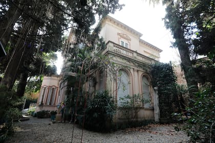 La propiedad pertenecía a la familia Alvear y fue construida en 1887
