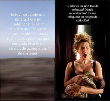 La propuesta curiosa de Calu Rivero para contratar a una niñera