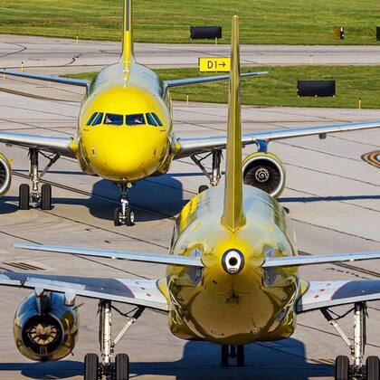 La propuesta de la aerolínea incluye 22 destinos nacionales (Crédito: Instagram/@spiritairlines)