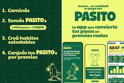 La propuesta de Pasito es simple y su interfaz es cómoda para navegar