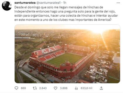 La propuesta de Santiago Maratea para salvar a Independiente