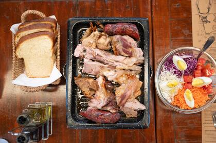 La propuesta gastronómica de Estancia San Lorenzo es muy completa