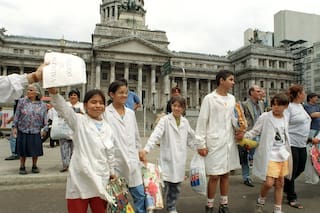 La protesta que duró más de 1000 días y desafió al gobierno de Carlos Menem