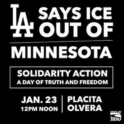 La protesta en contra del ICE comenzará a las 12 hs (hora local)