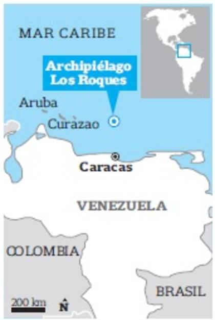 La protesta en la pista de aterrizaje de Los Roques