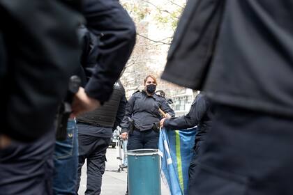 La protesta policial llevada a cabo alrededor de la quinta presidencial de Olivos