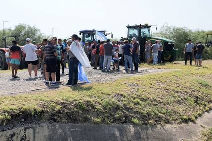 La protesta tuvo la presencia de productores de FAA y de otras entidades
