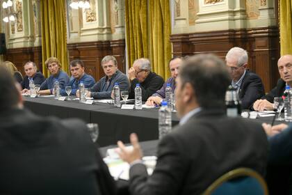 La provincia dijo que “los representantes de las agrupaciones rurales acercaron propuestas que el gobierno provincial evaluará”