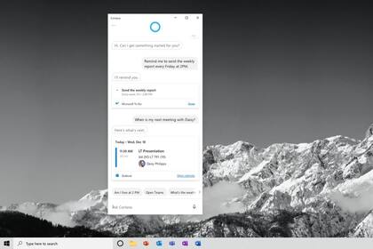 La próxima versión de Cortana estará disponible para chatear en un mensajero