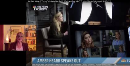 La psicoterapeuta reaccionó a la entrevista, así como al juicio, y concluyó que Amber Heard ha usado las mentiras a lo largo de su vida y desde muy temprana edad, un rasgo que es compatible con el narcisismo