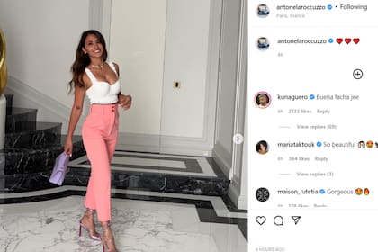 La publicación de Antonela Roccuzzo que se hizo viral en las redes sociales en cuestión de horas