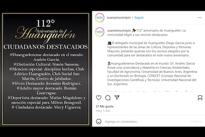 La publicación de Coronel Suárez sobre la efeméride