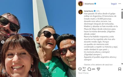 La publicación de Itziar Ituño