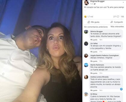 La publicación de la esposa de Diego Barría