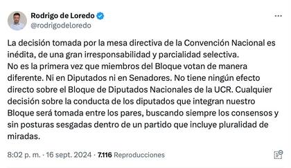 La publicación de Rodrigo de Loredo