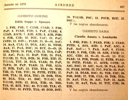 La publicación de su "Gambito Dama" cuando tenía 8 años