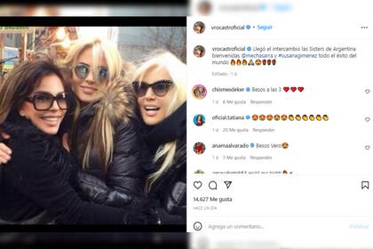La publicación de Verónica Castro que generó repercusión en redes sociales (Foto Instagram @vrocastroficial)