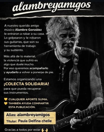 La publicación dedicada a "Alambre"