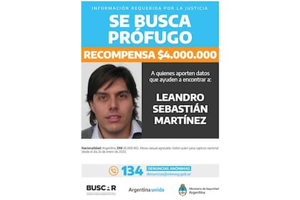 La publicación del MInisterio de Seguridad