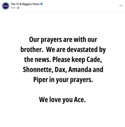 La publicación donde se confirmó la muerte de Cannon