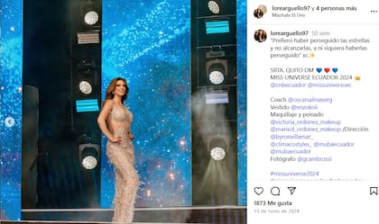 La publicación en Instagram que incentivaba a sus seguidores a cumplir sus sueños