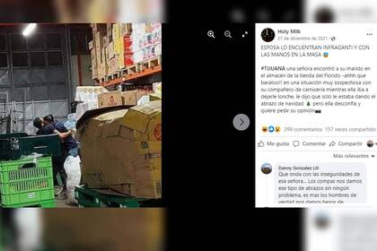 La publicación que se viralizó (Foto Facebook Holy Milk)
