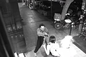 La publicidad en donde simulan el secuestro de una mujer para promocionar el boliche @QuattroClub