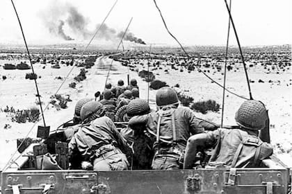 Una imagen de la Guerra de los Seis días, uno de los conflictos que enfrentó a Israel con sus vecinos árabes