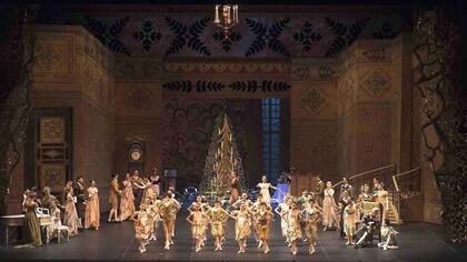 La puesta de El cascanueces según Nureyev que se verá desde el sábado 23 al 30 en el Teatro Colón