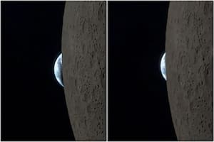 Así es el video de la Tierra desapareciendo tras la Luna grabado por los astronautas con su iPhone