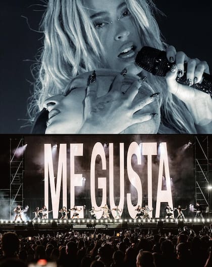 La puesta en escena de Tini en Tecnópolis, imponente