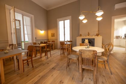 La puesta en valor de Casa Lahusen incluyó la reconfiguración de espacios existentes.