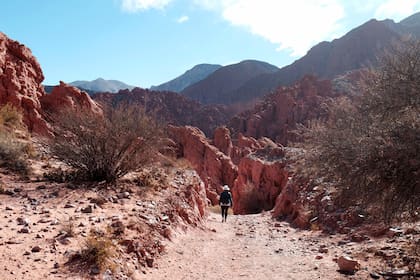 La Quebrada de las Señoritas, un trekking imperdible