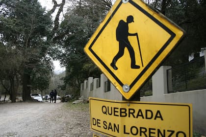 La quebrada de San Lorenzo es un lugar muy visitado por los turistas