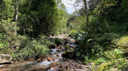 La Quebrada de San Lorenzo, zona en la que se perdieron los turistas.