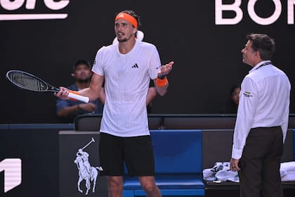 La queja de Zverev no fue escuchada por el supervisor de la ITF
