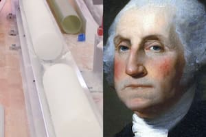 Científicos recuperan del hielo el aire exacto que respiró George Washington en 1776