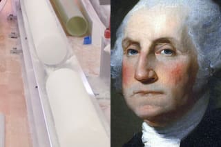 Científicos recuperan del hielo el aire exacto que respiró George Washington en 1776