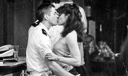 La química explosiva frente a cámaras entre los dos protagonistas era lo opuesto a lo que sucedía fuera del set