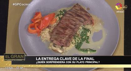 La quinoa de Tute nunca se llegó a cocinar y le restó para el puntaje final de la jornada.