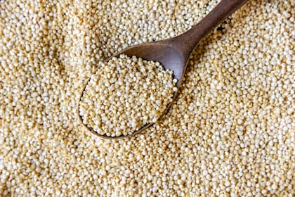 La quinoa es una fuente de proteína para dietas vegetarianas