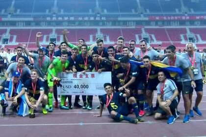 La quinta de Boca, bicampeona en China
