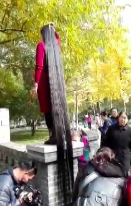 La Rapunzel que vive en China