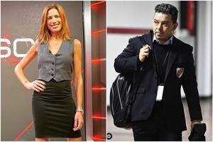 La reacción de Alina Moine ante su foto con Marcelo Gallardo: "Compartimos momentos muy importantes y nos adoramos"